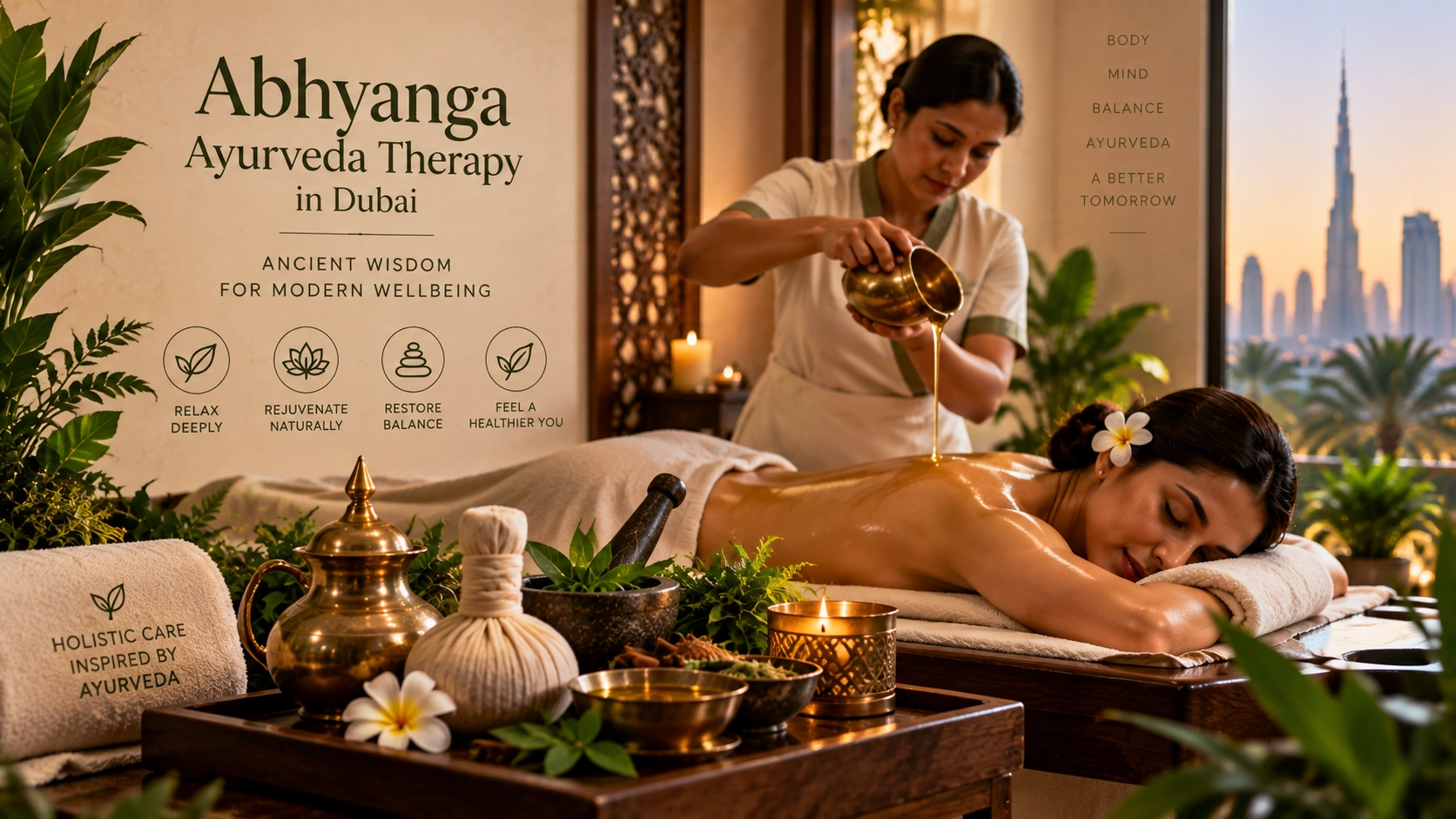 Abhyanga Ayurveda Therapy Dubai | Authentic Full Body Massage | Ayuzen
